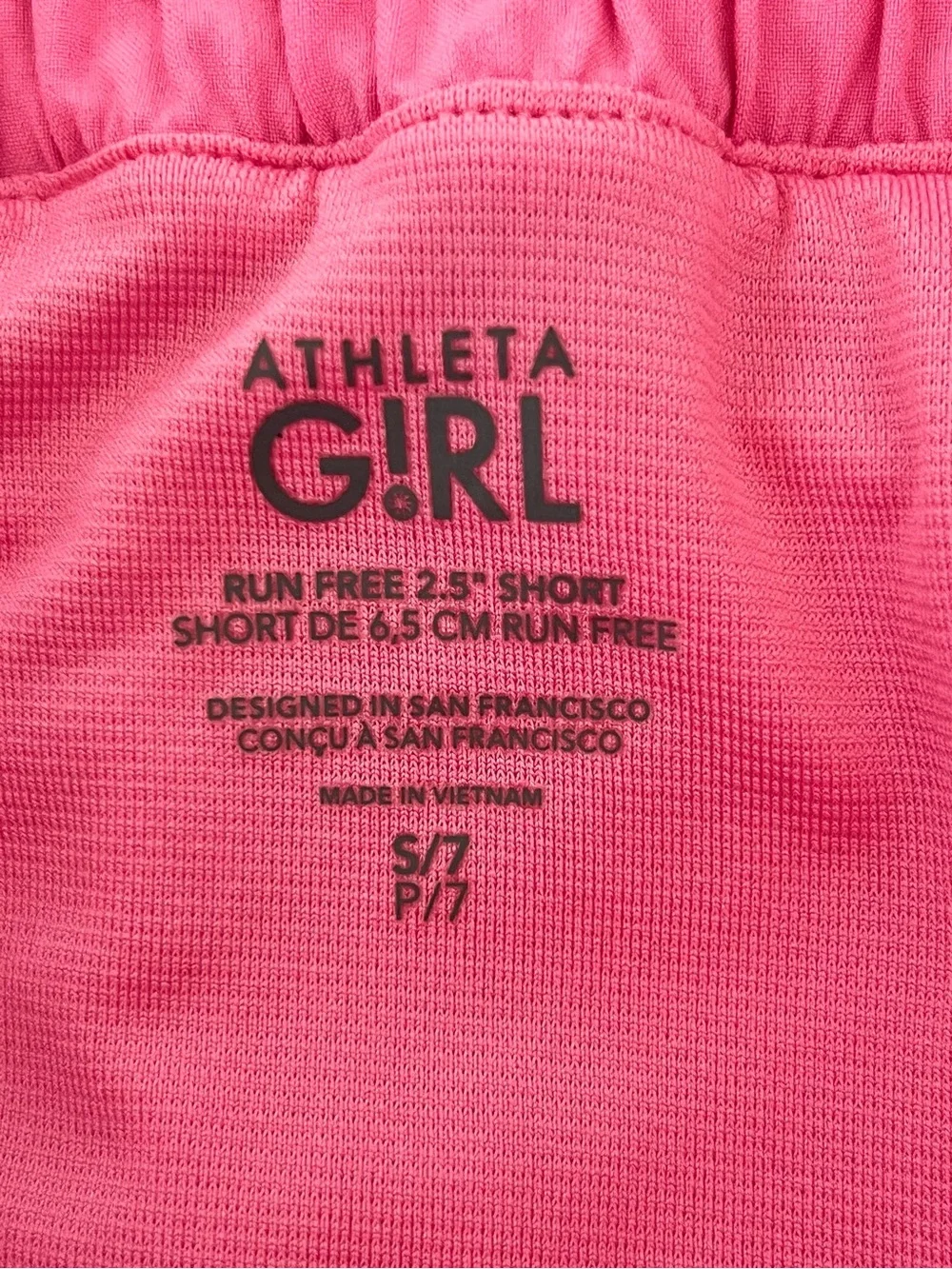 Athleta pink girl